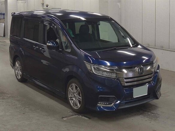 2021 Honda Stepwgn Spada V Рестайлинг, синий, 2265000 рублей - вид 10
