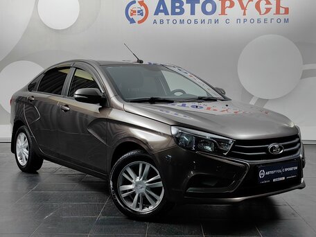 2019 Lada (ВАЗ) Vesta I, коричневый, 777000 рублей, вид 1