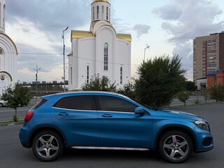 2016 Mercedes-Benz GLA 250 I (X156), голубой, 2000000 рублей, вид 3