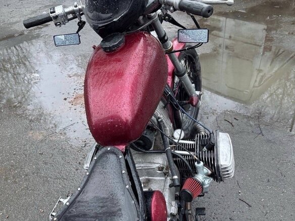 1991 Днепр MT-11, красный, 100000 рублей