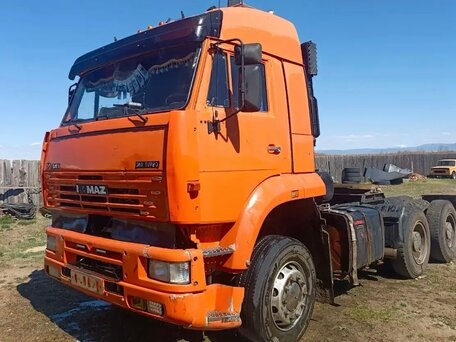 2004 КамАЗ 6460, оранжевый, 1000000 рублей, вид 1