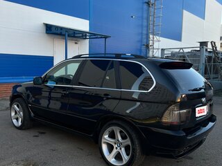 2001 BMW X5 4.4i I (E53), чёрный, 590000 рублей, вид 5
