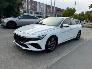 2023 Hyundai Elantra N Line VII (CN7) Рестайлинг, белый, 1636600 рублей, вид 1