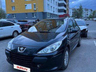 2007 Peugeot 307 I Рестайлинг, чёрный, 295000 рублей, вид 2