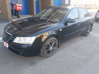2008 Hyundai Sonata V (NF) Рестайлинг, чёрный, 620000 рублей, вид 1