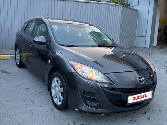 2009 Mazda 3 II (BL), серый, 980000 рублей - вид 3