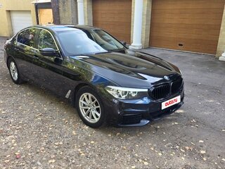 2017 BMW 5 серии 520d VII (G30/G31/G38), чёрный, 2140000 рублей, вид 3