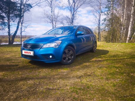 2011 Kia Ceed I Рестайлинг, синий, 690000 рублей, вид 1