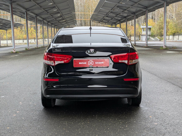 2016 Kia Rio III Рестайлинг, чёрный, 940000 рублей - вид 5