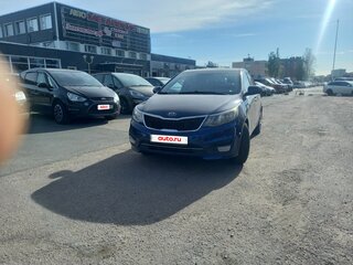 2016 Kia Rio III Рестайлинг, синий, 598000 рублей, вид 2