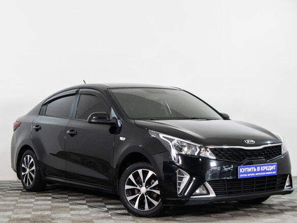 2020 Kia Rio IV Рестайлинг, чёрный