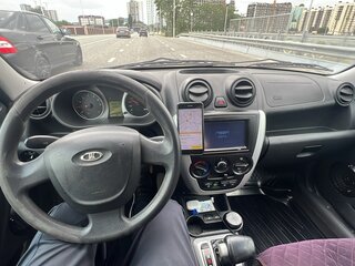 2013 Lada (ВАЗ) Granta I, серебристый, 455000 рублей, вид 3