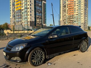 2010 Opel Astra GTC H Рестайлинг, чёрный, 780000 рублей, вид 3
