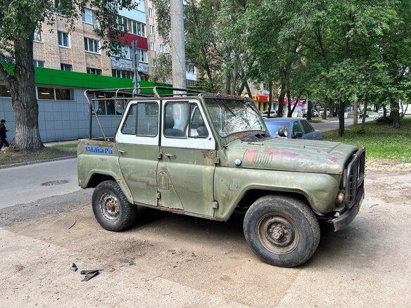 1982 УАЗ 469Б, зелёный, 75000 рублей - вид 1