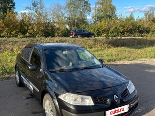 2007 Renault Megane II Рестайлинг, чёрный, 550000 рублей, вид 2