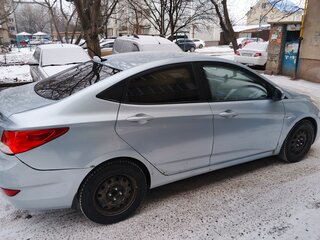 2011 Hyundai Solaris I, голубой, 450000 рублей, вид 4