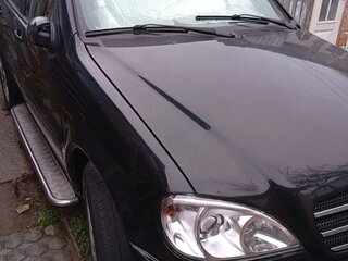 2003 Mercedes-Benz M-Класс 350 I (W163) Рестайлинг, чёрный, 950000 рублей, вид 3