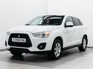 2014 Mitsubishi ASX I Рестайлинг, белый, 1189000 рублей, вид 1
