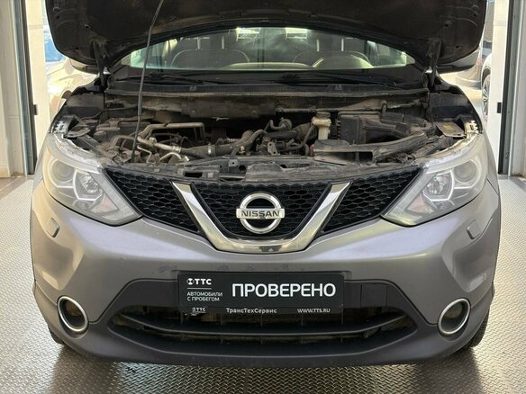 2014 Nissan Qashqai II, серый - вид 8