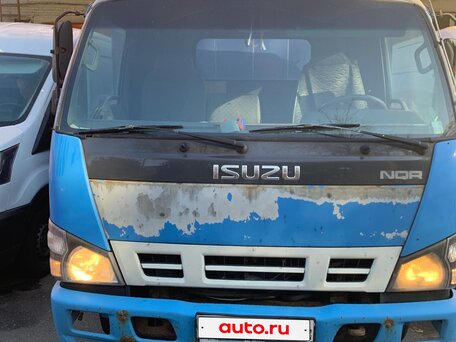 2009 Isuzu Elf (N-series), синий, 1000000 рублей, вид 1