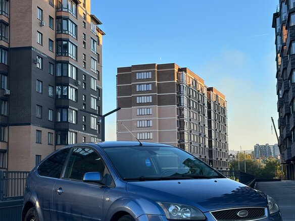 2007 Ford Focus II, синий, 435000 рублей - вид 1