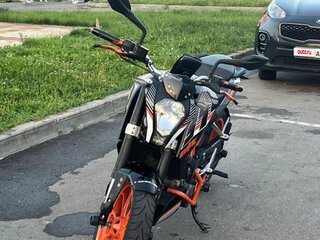 2014 KTM 390 Duke, чёрный, 300000 рублей, вид 4
