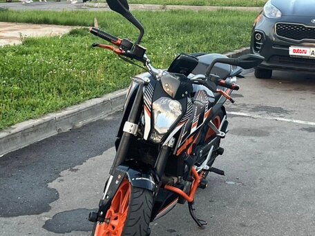 2014 KTM 390 Duke, чёрный, 300000 рублей, вид 4