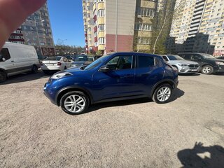 2014 Nissan Juke I Рестайлинг, синий, 950000 рублей, вид 5