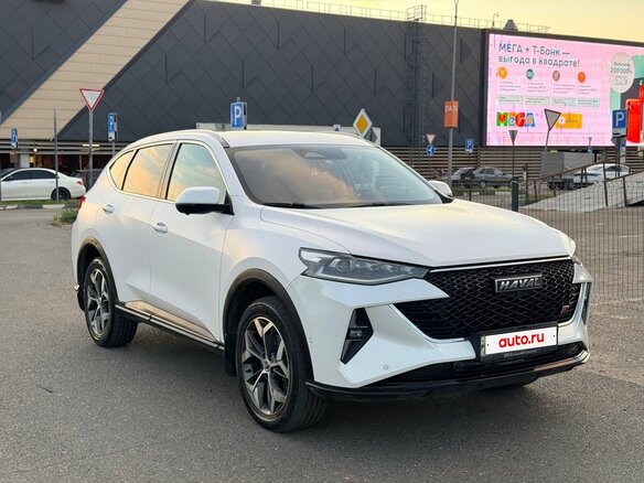 2022 Haval F7 I Рестайлинг, белый, 1410000 рублей - вид 2