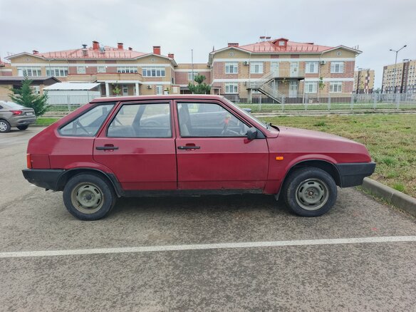 1996 Lada (ВАЗ) 2109, красный - вид 1