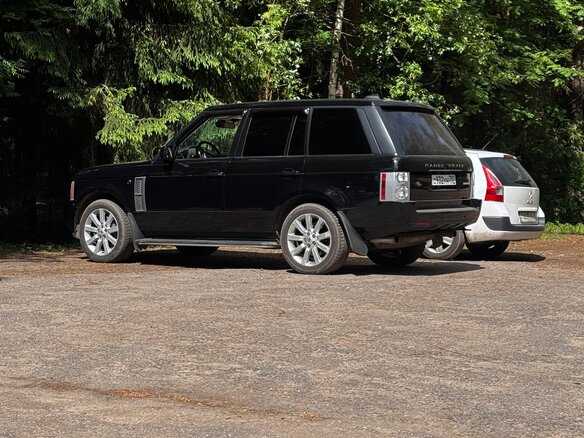 2008 Land Rover Range Rover Supercharged III Рестайлинг, чёрный, 1300000 рублей - вид 3