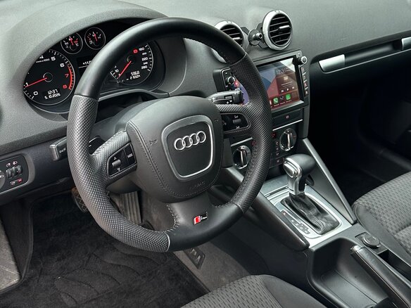 2009 Audi A3 II (8P) Рестайлинг 2, белый, 850000 рублей - вид 6