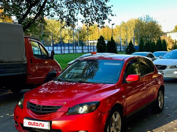 2006 Mazda 3 I (BK), красный - вид 1