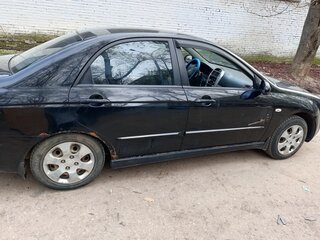 2008 Kia Cerato I Рестайлинг, чёрный, 295000 рублей, вид 2