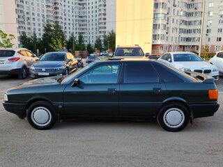 1988 Audi 80 IV (B3), зелёный, 350000 рублей, вид 3