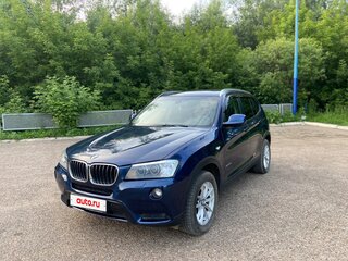 2014 BMW X3 20i xDrive II (F25), синий, 1700000 рублей, вид 1