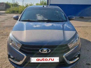 2016 Lada (ВАЗ) Vesta I, синий, 650000 рублей, вид 1