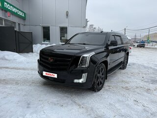 2015 Cadillac Escalade ESV IV, чёрный, 3730000 рублей, вид 1