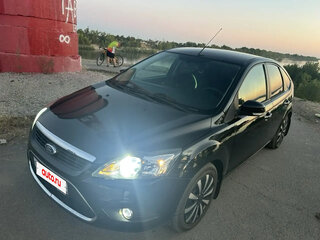 2011 Ford Focus II Рестайлинг, чёрный, 535000 рублей, вид 4