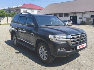 2016 Toyota Land Cruiser 200 Series Рестайлинг 2, чёрный, 6700000 рублей, вид 4