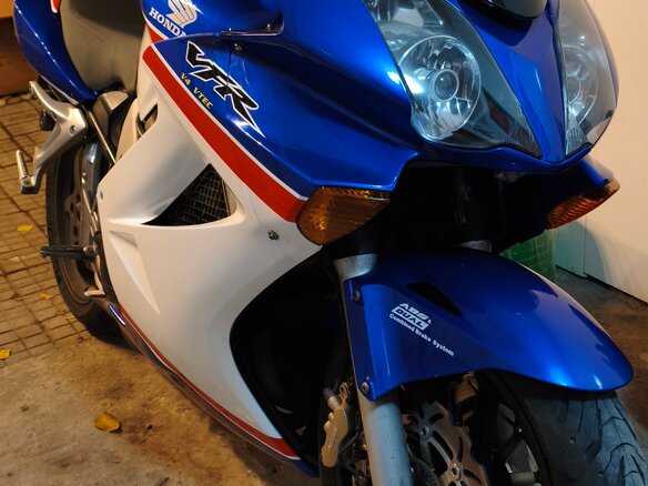 2003 Honda VFR 800, синий, 550000 рублей