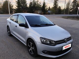 2012 Volkswagen Polo V, серебристый, 455000 рублей, вид 4