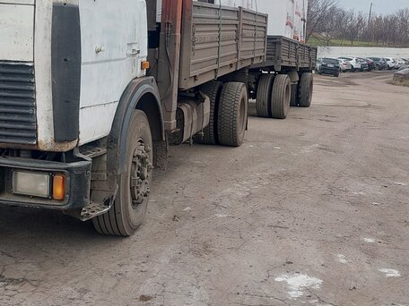 1995 МАЗ 5336, белый, 1600000 рублей, вид 3
