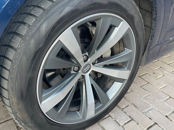 2019 Audi Q8 55 TFSI I (4M), синий - вид 8