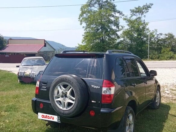 2010 Chery Tiggo (T11) I, чёрный, 430000 рублей - вид 3