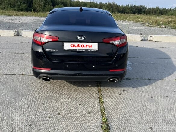 2013 Kia Optima III, чёрный - вид 2