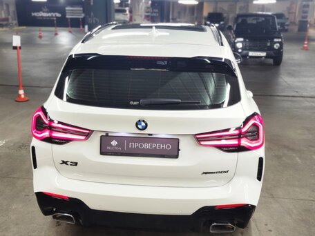 2022 BMW X3 20d xDrive III (G01) Рестайлинг, белый, 6270000 рублей, вид 2