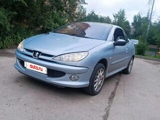 2003 Peugeot 206, серебристый, 550000 рублей, вид 1