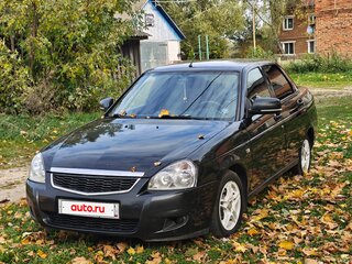 2014 Lada (ВАЗ) Priora I Рестайлинг, чёрный, 440000 рублей, вид 1