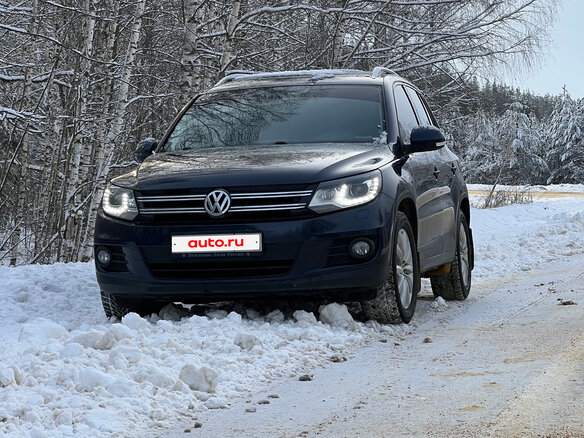 2016 Volkswagen Tiguan Euro 6 I Рестайлинг, синий, 1350000 рублей - вид 19